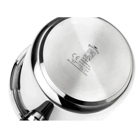 Bra Vitesse Olla a Presión 22 cm 4 L Acero Inoxidable Apta Inducción A185101